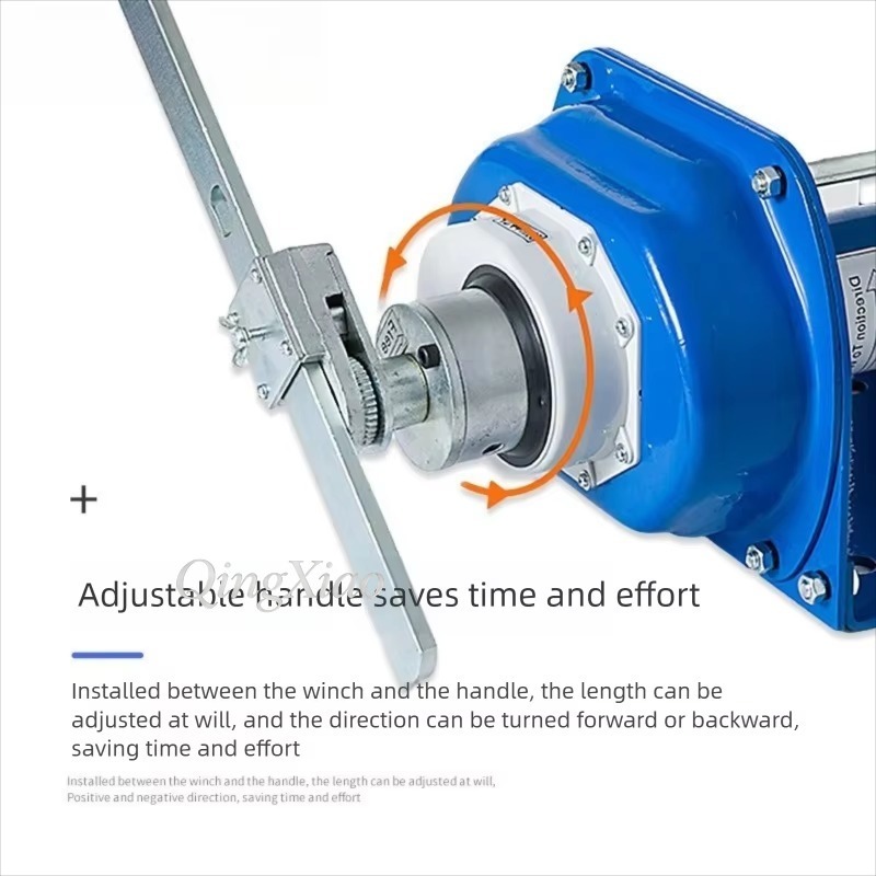 Heavy Equipment Hauling - 0.5-3Ton Self-Locked Manual Traction Winch Hand