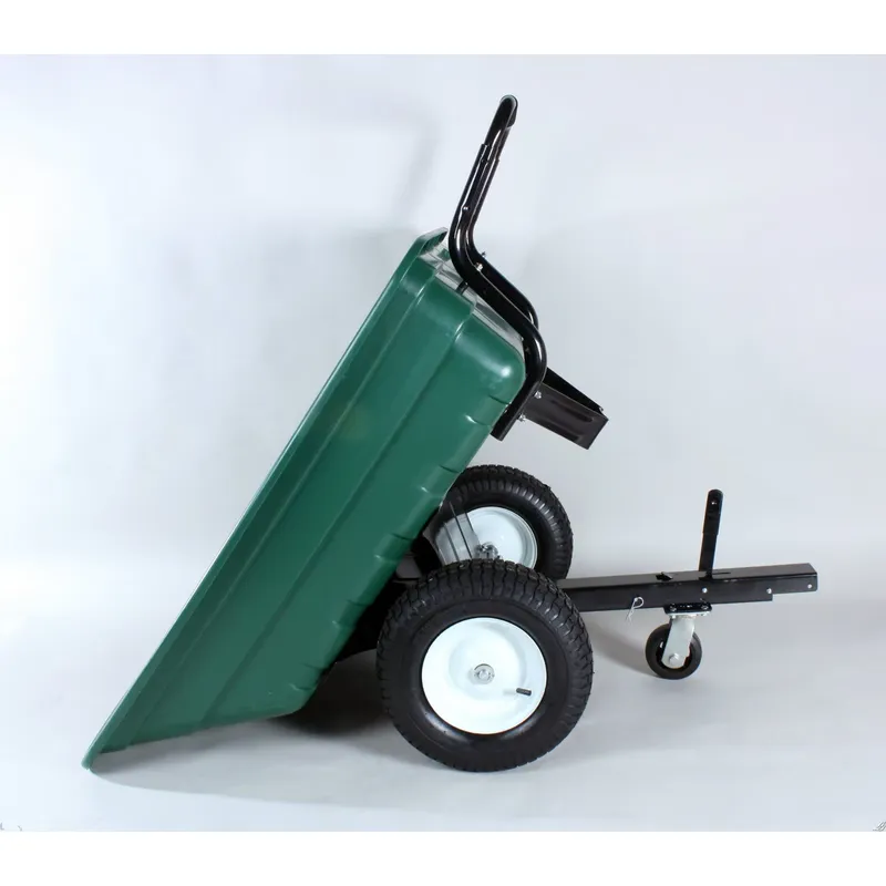 Heavy Equipment Hauling - Heavy Duty Garden Utility Trailer for