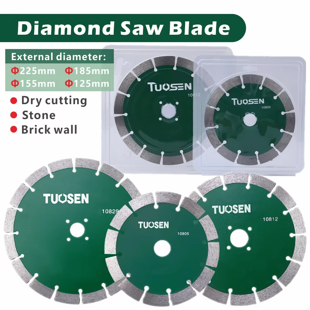 Brick Cutting Saw - Diamond Saw Blade 125/155/185/225mm Dry Cutting