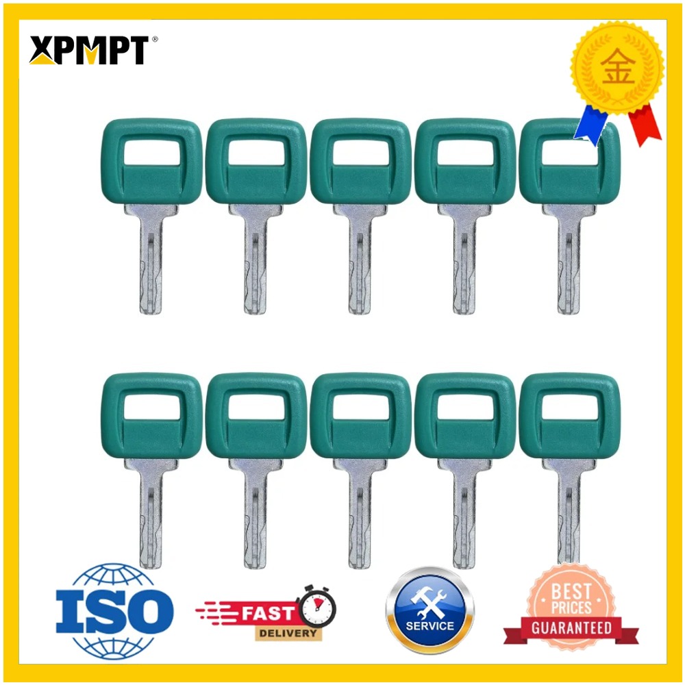 Heavy Equipment Hauling - 10PCS Heavy Equipment Keys Laser Cut
