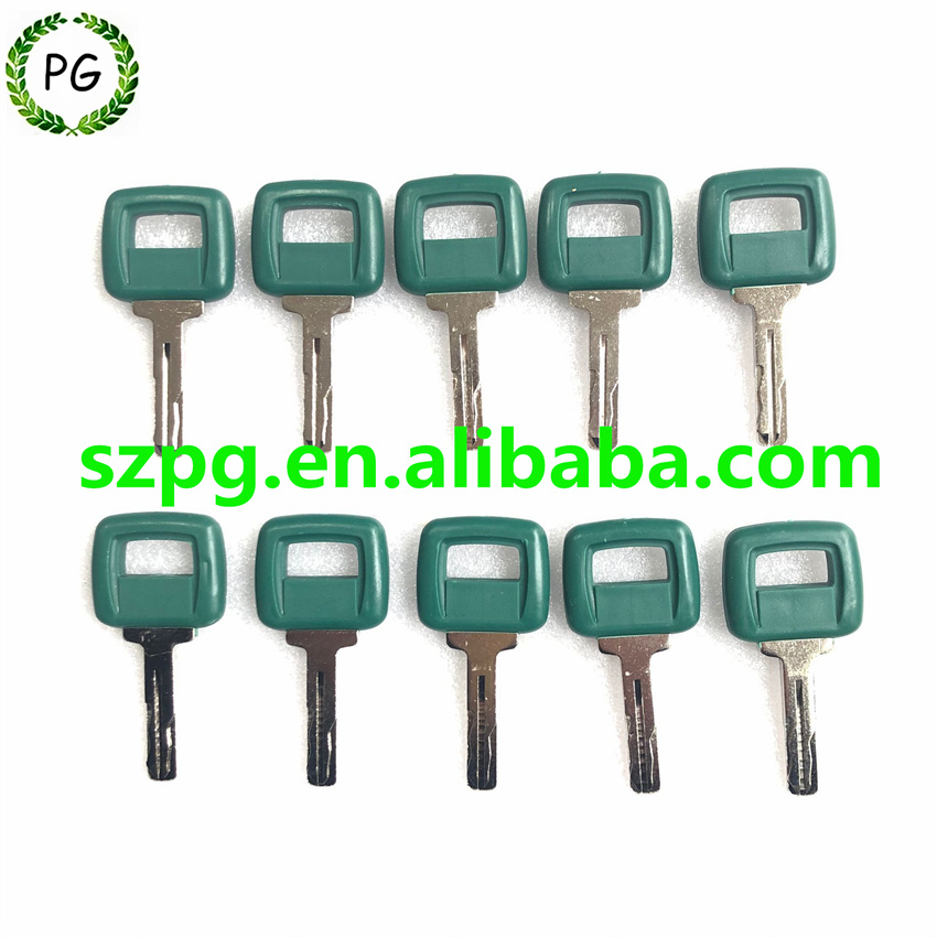 Heavy Equipment Hauling - 10PCS Ignition Keys 11039228 for Volvo