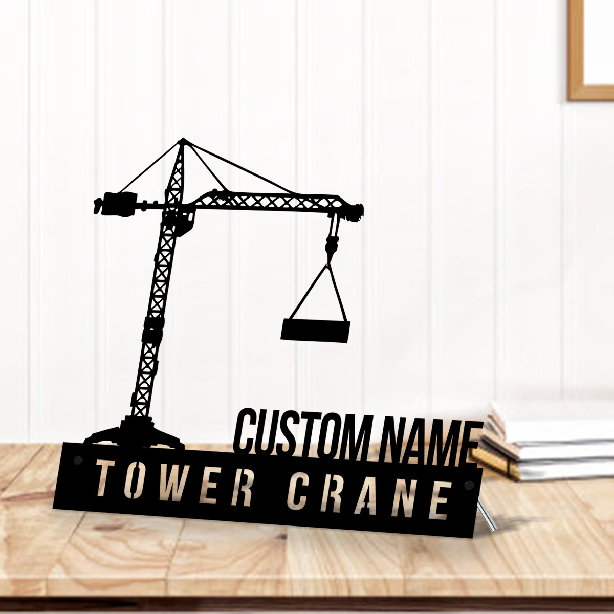 Custom Tower Crane Desk Name P - đánh giá và giá Heavy Equipment Names