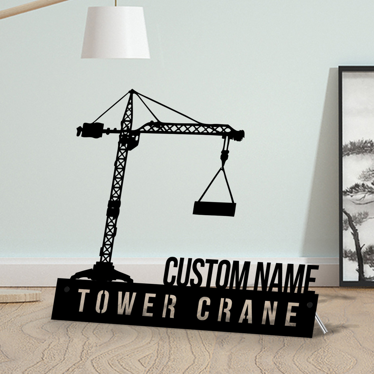 Custom Tower Crane Desk Name P - đánh giá và giá Heavy Equipment Names