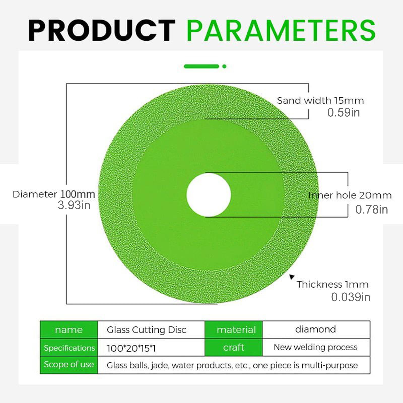 100mm Diamond Glass Cutting Di - đánh giá và giá Brick Cutting Saw