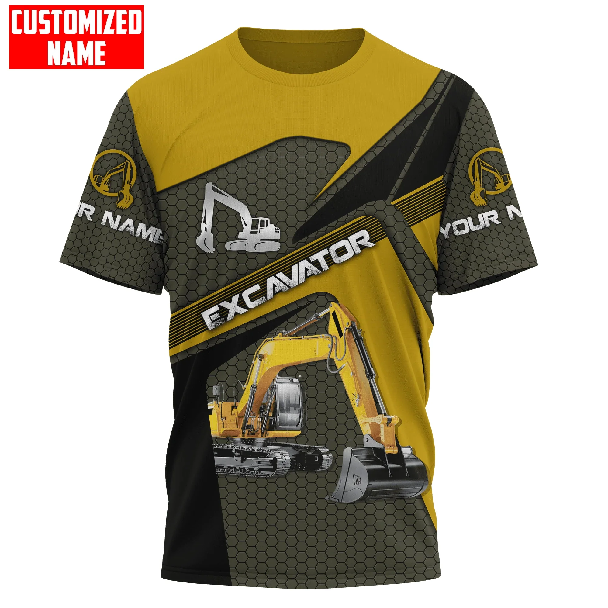 Personalized Name Excavator He - đánh giá và giá Heavy Equipment Names