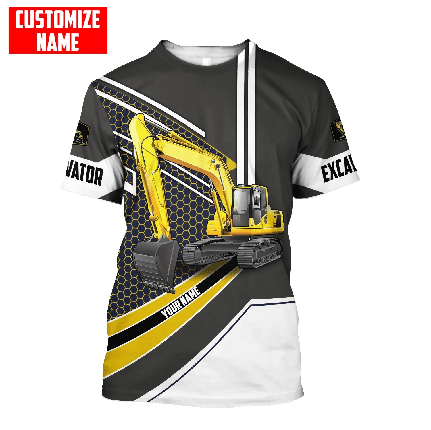 Personalized Name Excavator He - đánh giá và giá Heavy Equipment Names