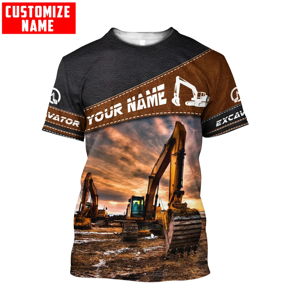 Personalized Name Excavator He - đánh giá và giá Heavy Equipment Names