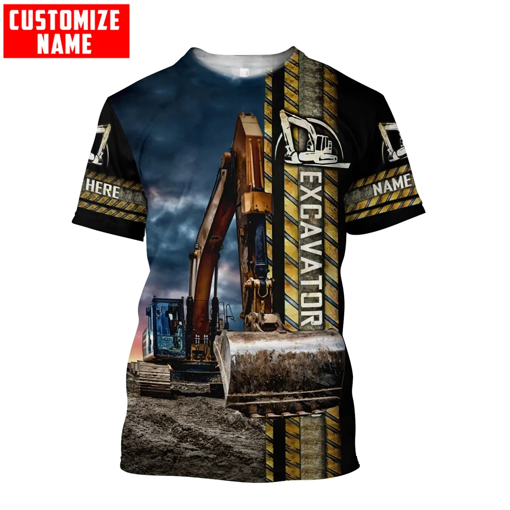 Personalized Name Excavator He - đánh giá và giá Heavy Equipment Names