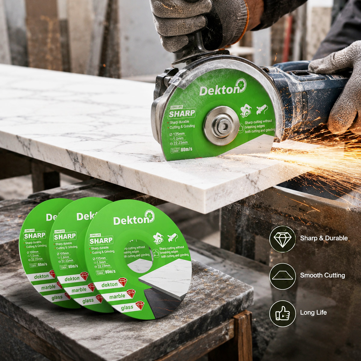 Diamond Cutting Disc 100-125mm - đánh giá và giá Brick Cutting Saw