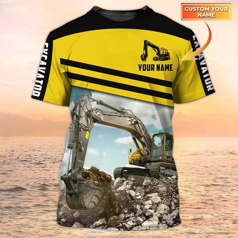 1 Piece Custom Your Picture Ne - đánh giá và giá Heavy Equipment Names